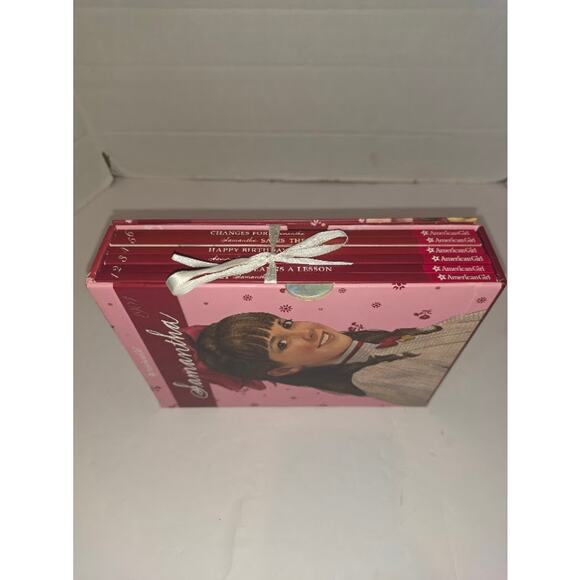 American Girl Samantha Gift Box set of 6 paperback books and game -Excellent - Picture 2 of 5